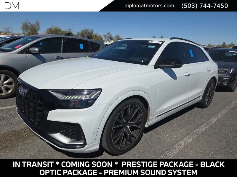 Glacier White 2023 Audi SQ8 SUV / Crossover All-Wheel Drive 8-Speed Automatic