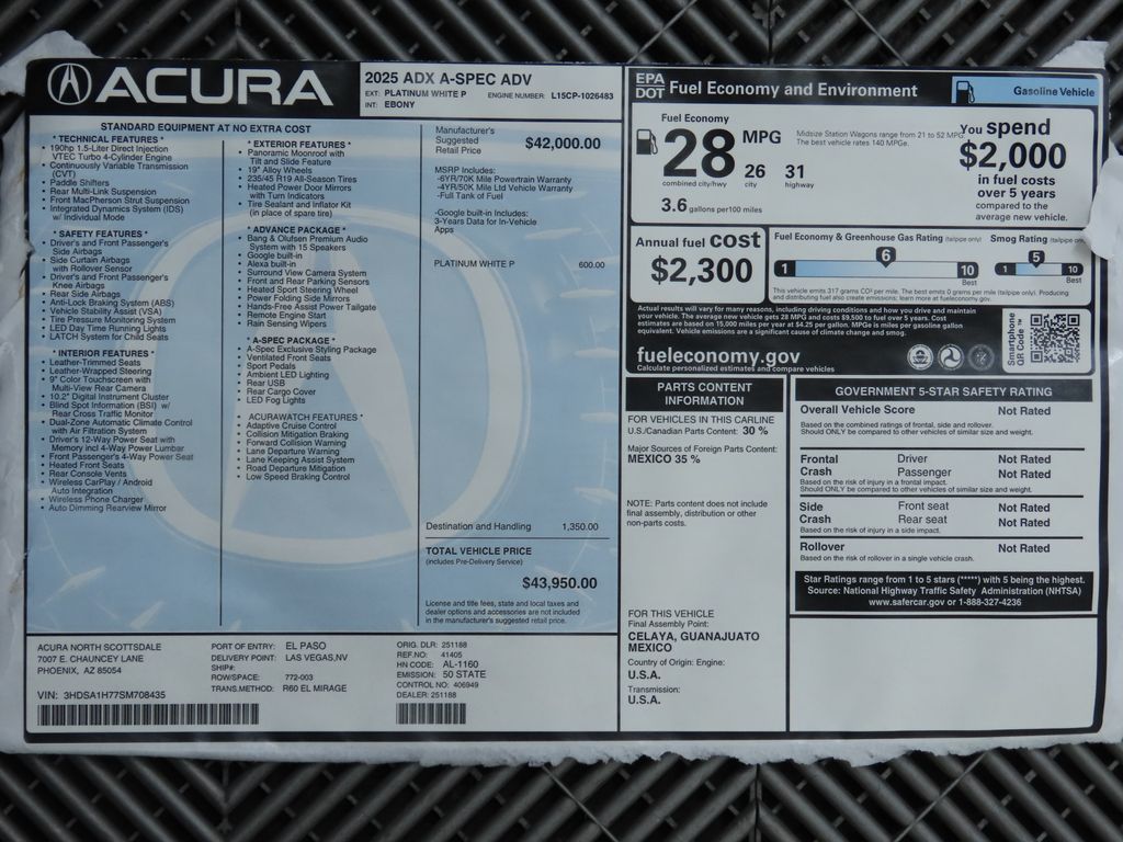 Thumbnail: 2025 Acura ADX - 9