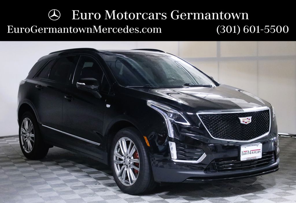 Stellar Black Metallic 2023 Cadillac XT5 SUV / Crossover Four-Wheel Drive 9-Speed Automatic