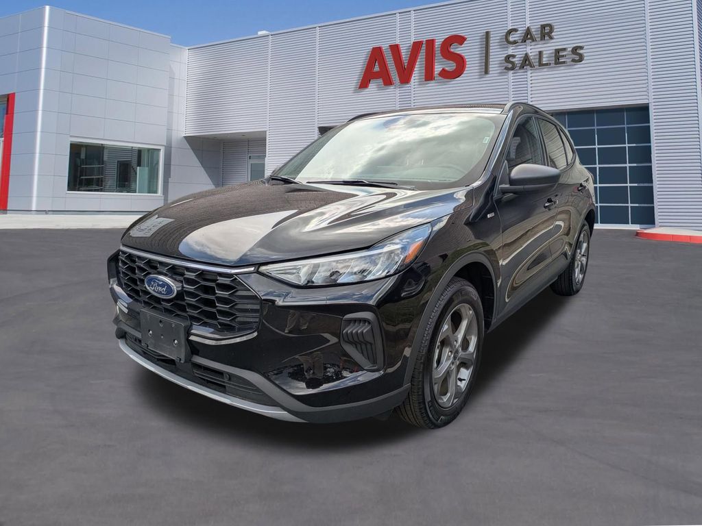 Agate Black Metallic 2025 Ford Escape ST-Line AWD SUV / Crossover All-Wheel Drive 8-Speed Automatic