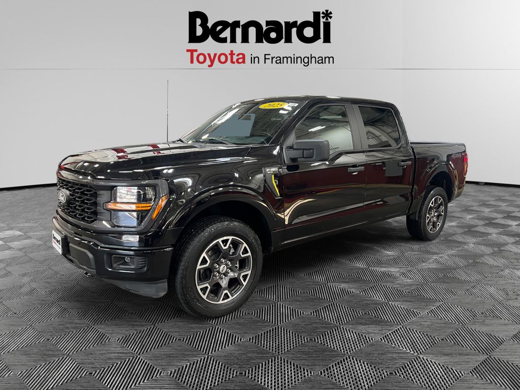Black Metallic 2025 Ford F-150 Pickup Truck Four-Wheel Drive Automatic