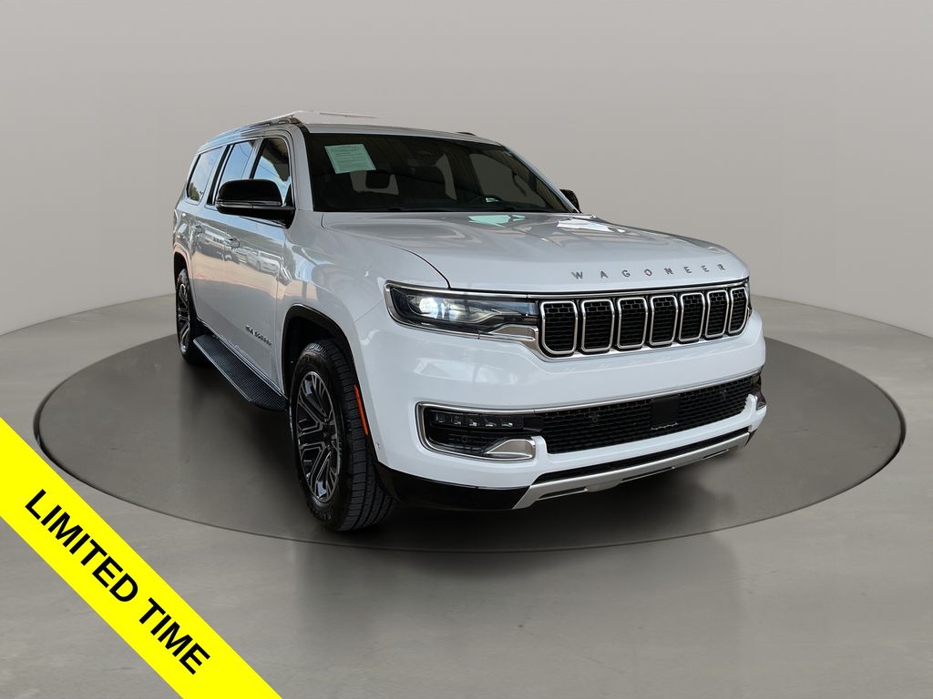 Bright White Clearcoat 2023 Jeep Wagoneer L SUV / Crossover 4X2 8-Speed Automatic