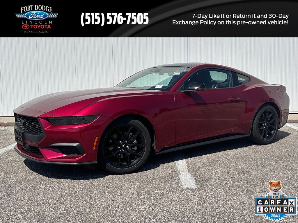 Pink (Molten Magenta Metallic Tri-Coat) 2025 Ford Mustang Coupe Rear-Wheel Drive Automatic