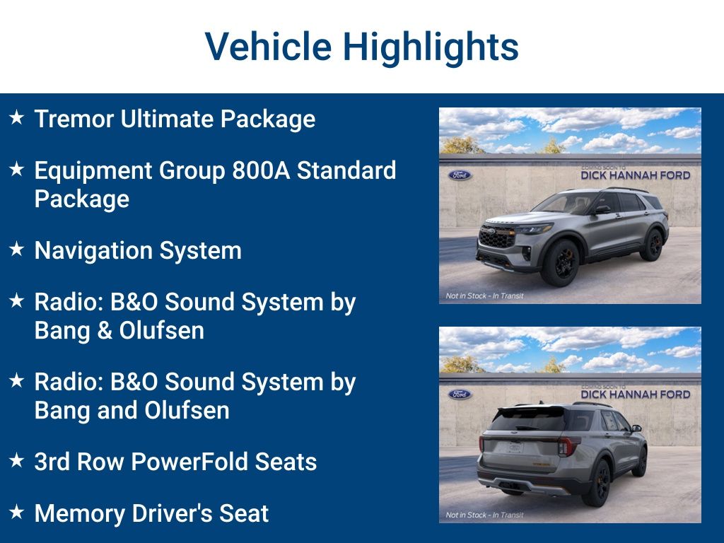 2026 Ford Explorer Tremor