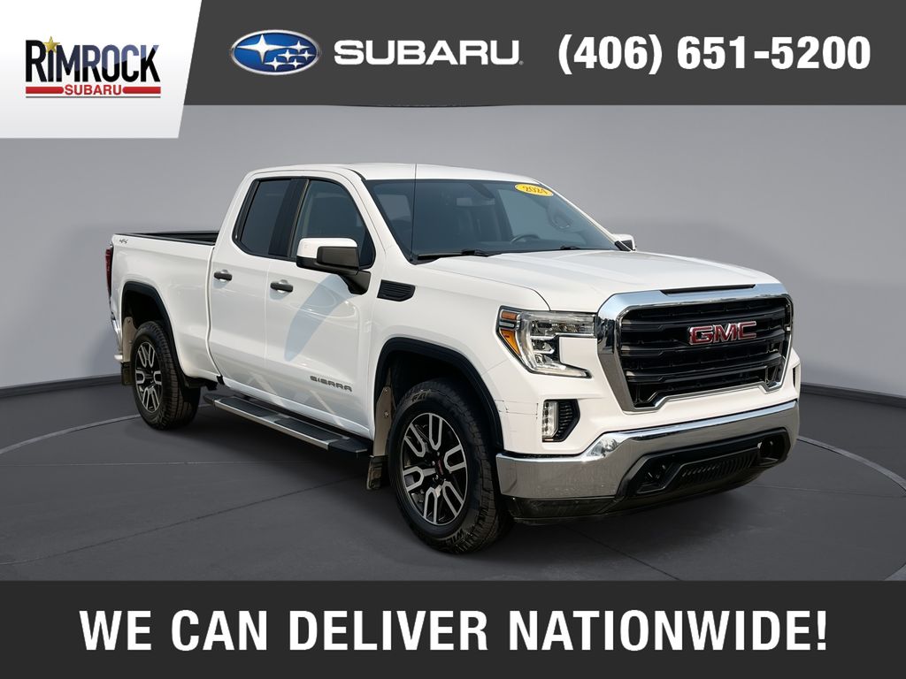 Summit White 2020 GMC Sierra 1500 Pickup Truck Four-Wheel Drive 6-Speed Automatic