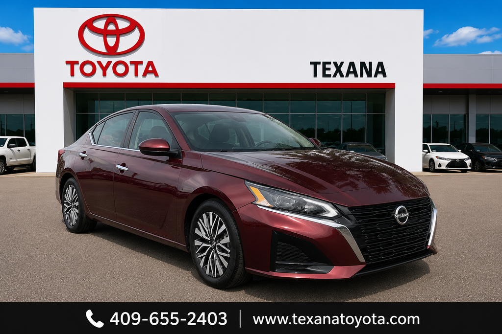 Garnet Pearl Metallic 2023 Nissan Altima Sedan Front-Wheel Drive Continuously Variable Transmission