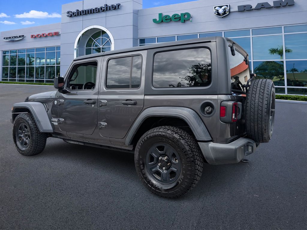 used 2018 Jeep Wrangler car, priced at $19,888