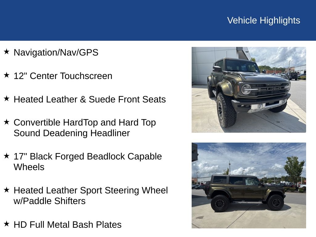 2024 Ford Bronco Raptor