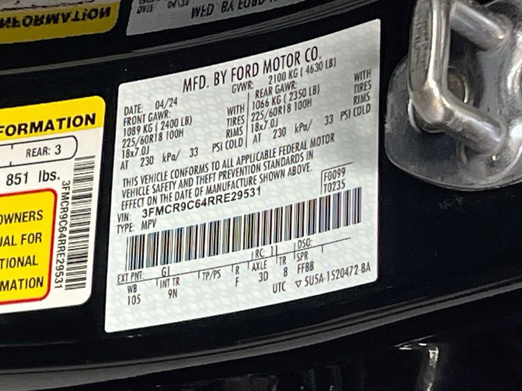 Used 2024 Shadow Black Ford Outer Banks image 34