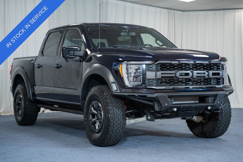 Antimatter Blue Metallic 2022 Ford F-150 Pickup Truck Four-Wheel Drive Automatic