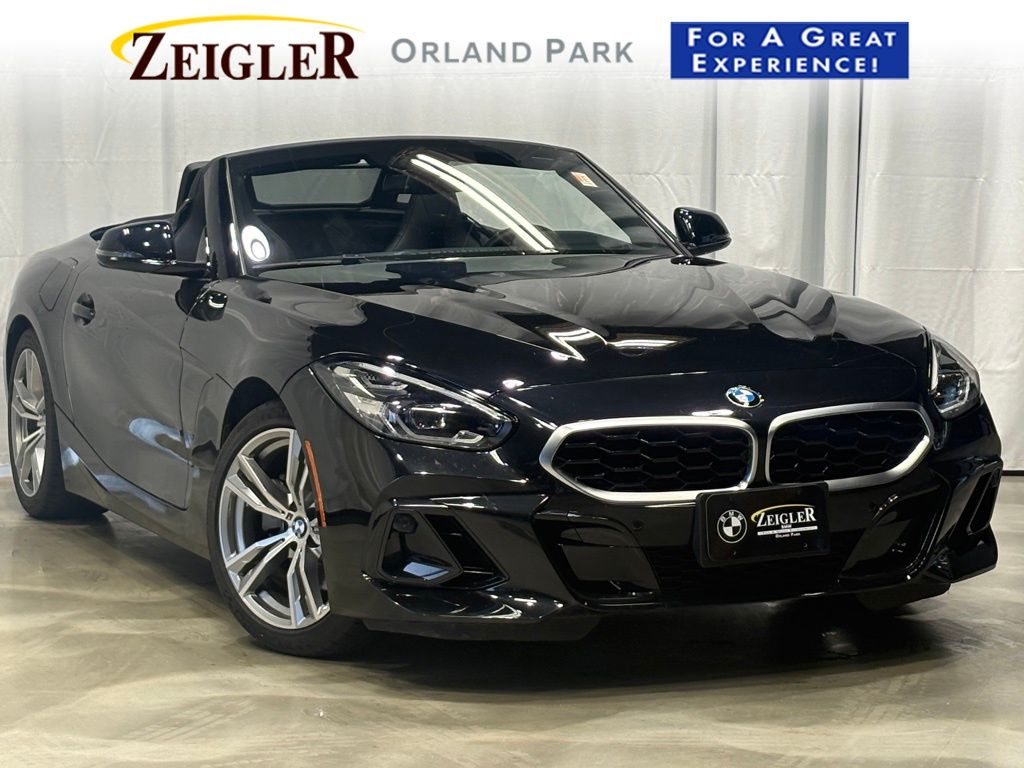 Black Sapphire Metallic 2026 BMW Z4 Convertible Rear-Wheel Drive 8-Speed Automatic