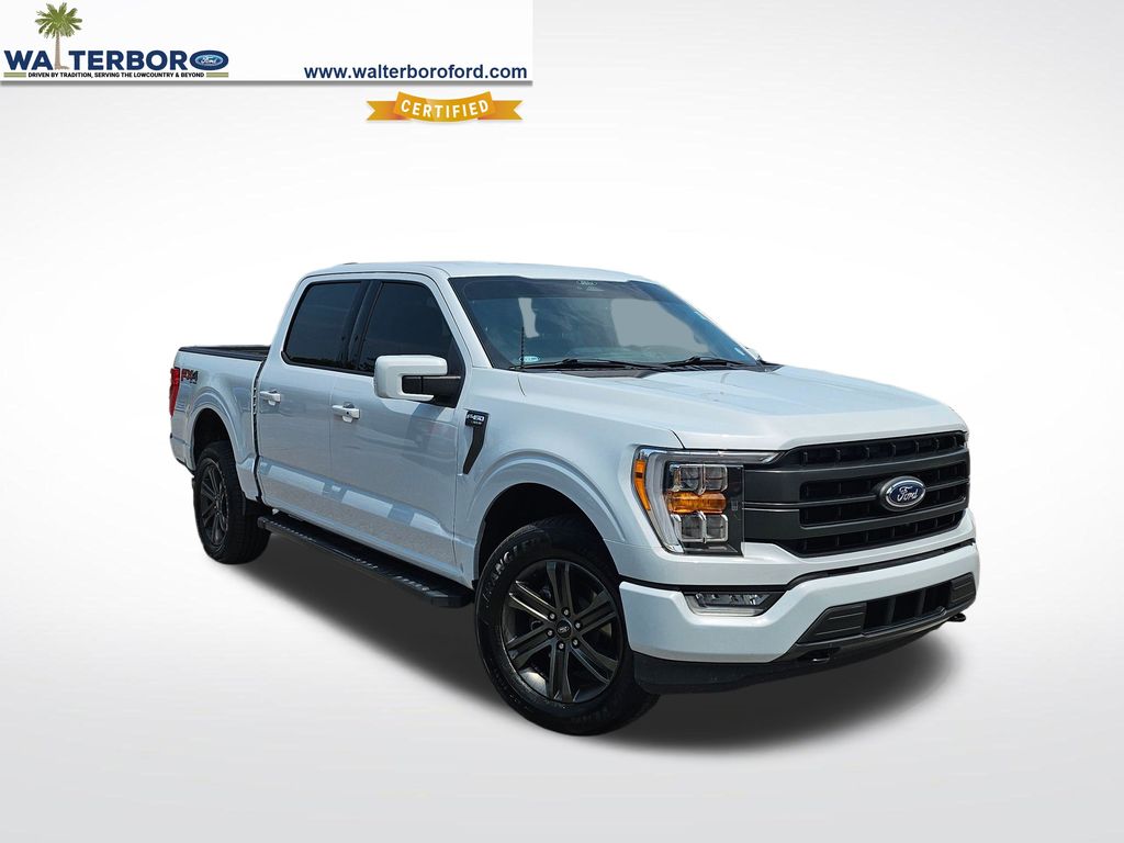 2022 Ford F-150 Lariat White at Walterboro Ford