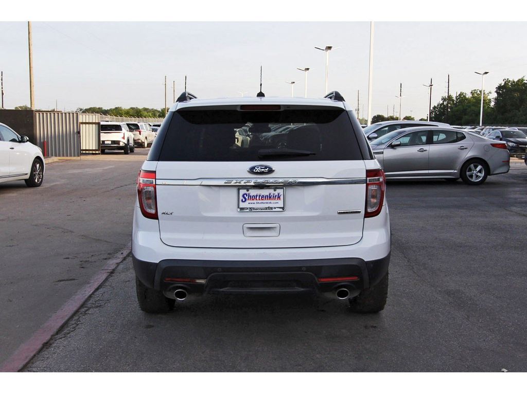 2013 Ford Explorer XLT White at DeMontrond Gulf Freeway