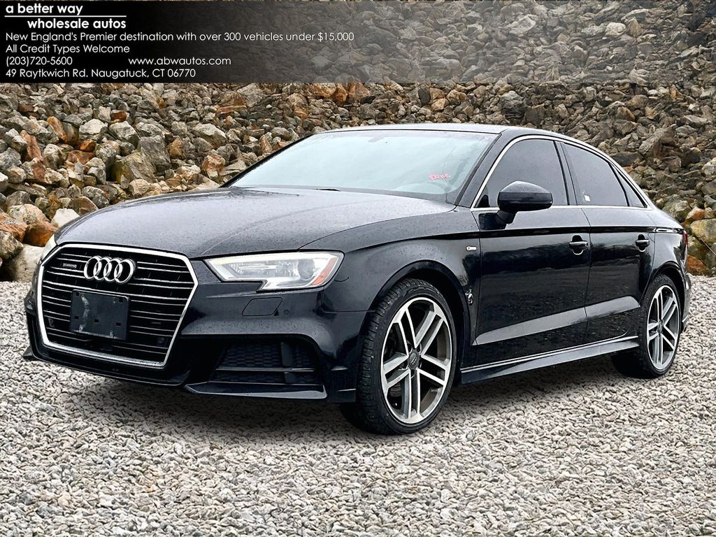 2018 Audi A3 2.0T quattro Premium Plus Sedan AWD