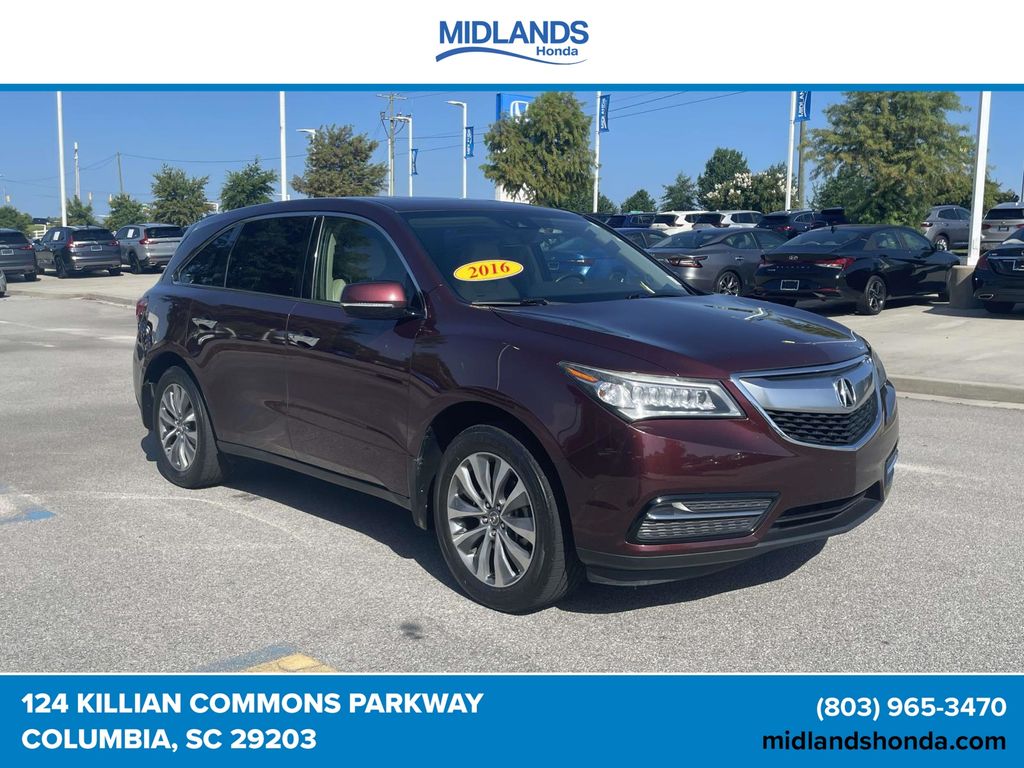 2016 Acura MDX FWD with Technology Package