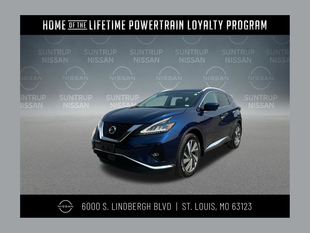 Deep Blue Pearl 2020 Nissan Murano SUV / Crossover All-Wheel Drive Continuously Variable Transmission