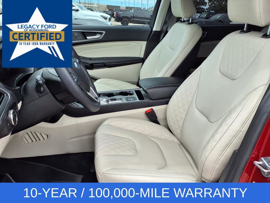 2023 Ford Edge Titanium Red at Cook Ford