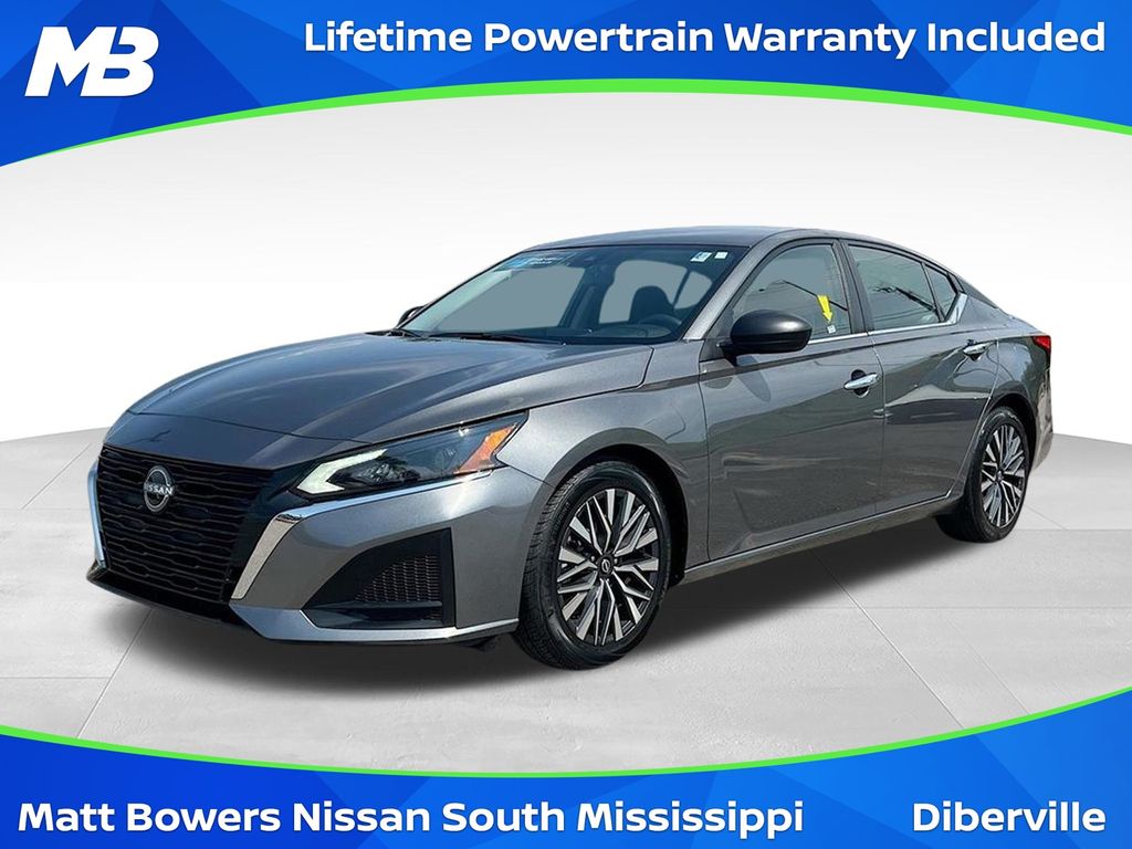 Gray (Gun Metallic) 2025 Nissan Altima Sedan Front-Wheel Drive Continuously Variable Transmission
