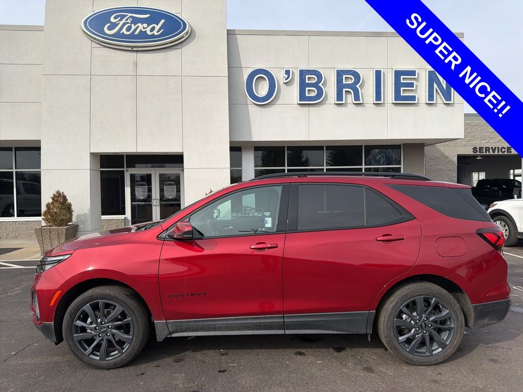 Radiant Red 2024 Chevrolet Equinox SUV / Crossover Four-Wheel Drive 6-Speed Automatic Overdrive