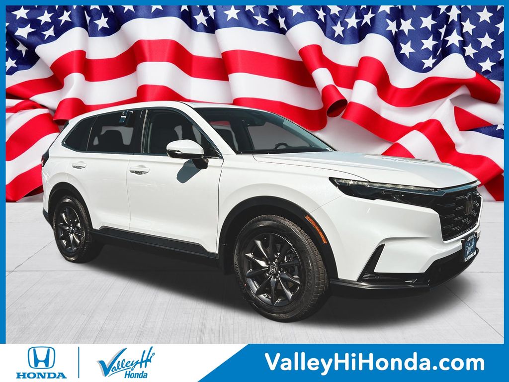 Platinum White Pearl 2026 Honda CR-V SUV / Crossover Front-Wheel Drive Continuously Variable Transmission