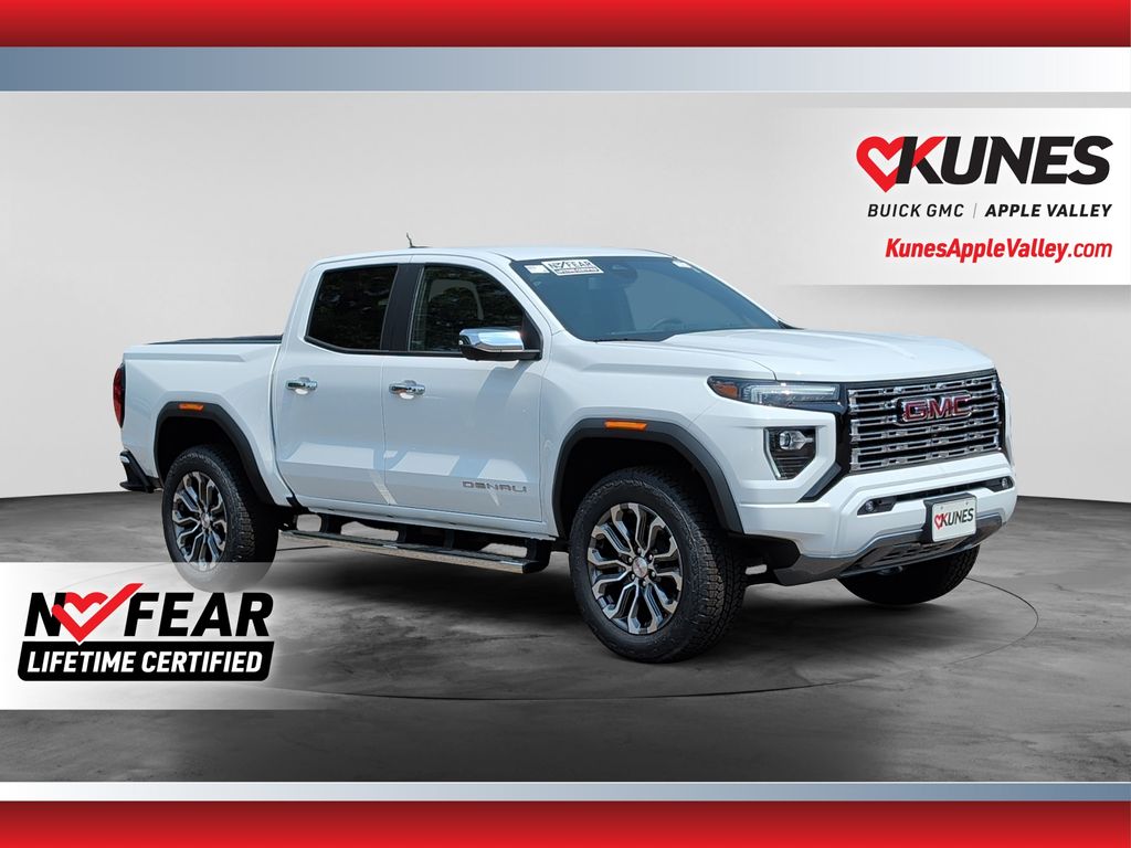 Summit White 2026 GMC Canyon Pickup Truck Four-Wheel Drive 8-Speed Automatic