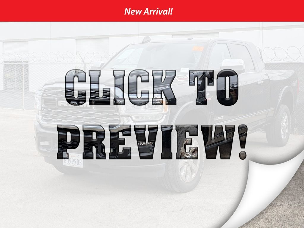 Diamond Black Crystal Pearlcoat 2020 RAM 2500 Limited Mega Cab 4WD Pickup Truck Four-Wheel Drive 6-Speed Automatic
