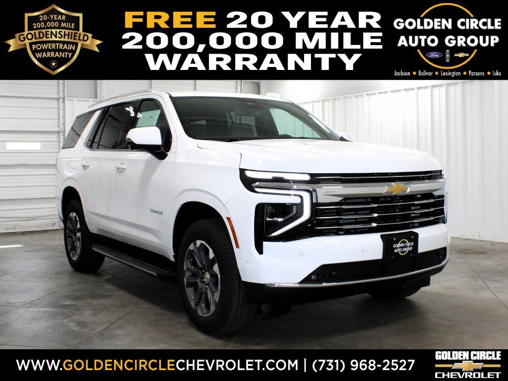 Summit White 2026 Chevrolet Tahoe SUV / Crossover Four-Wheel Drive