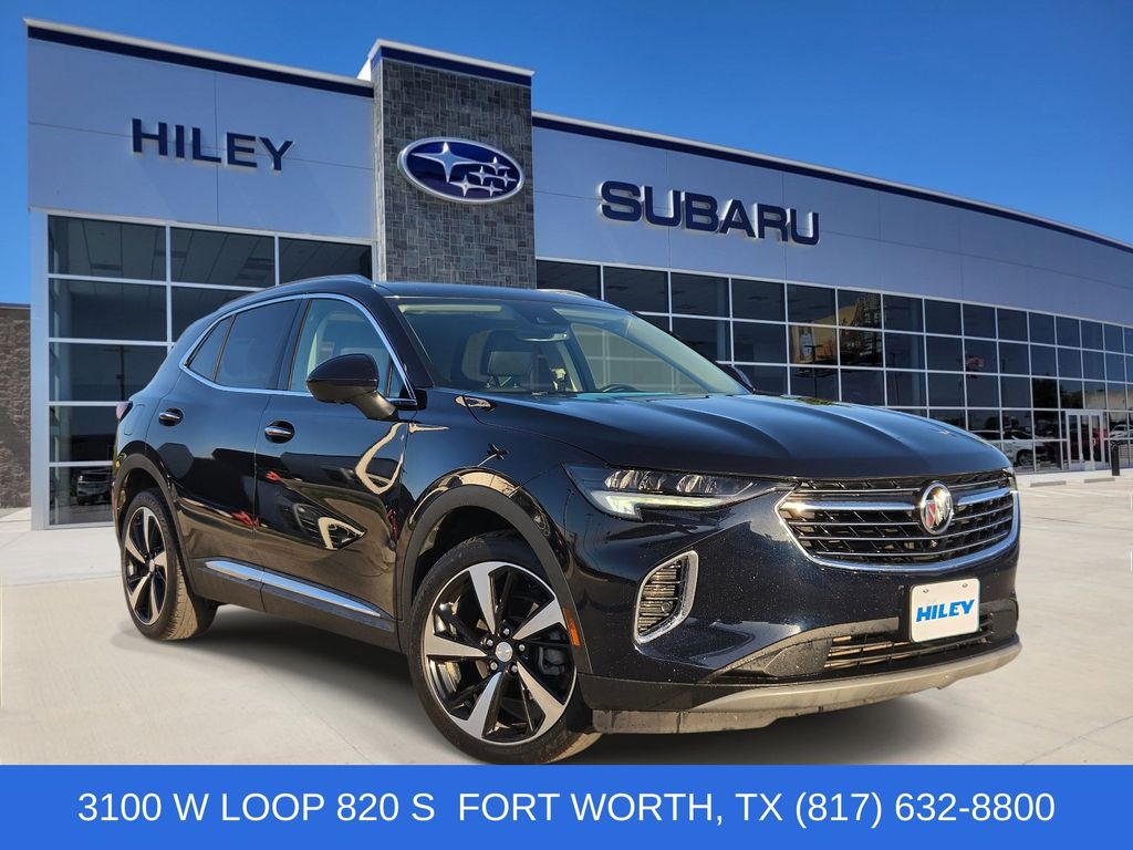 Dark Moon Blue Metallic 2021 Buick Envision SUV / Crossover All-Wheel Drive 9-Speed Automatic