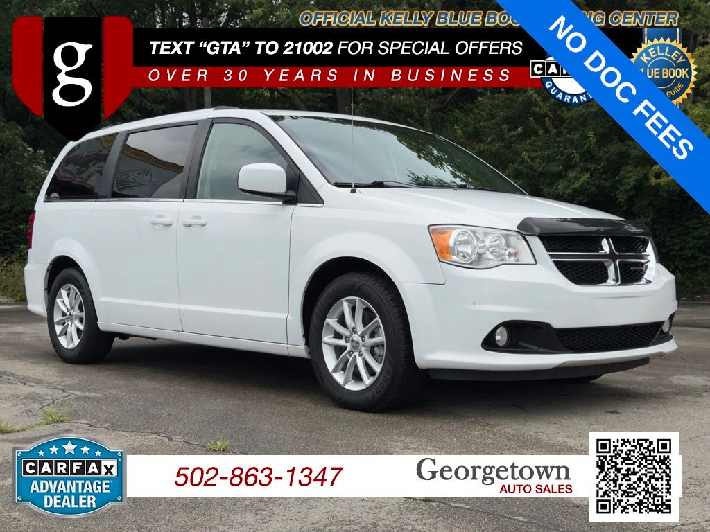 White Knuckle Clearcoat 2020 Dodge Grand Caravan Minivan Front-Wheel Drive 6-Speed Automatic