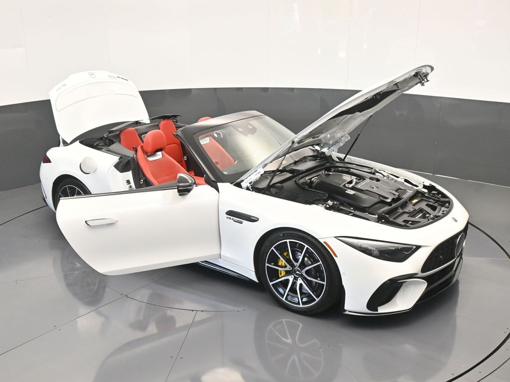Used 2022 White Mercedes-Benz SL 63 AMG® image 80