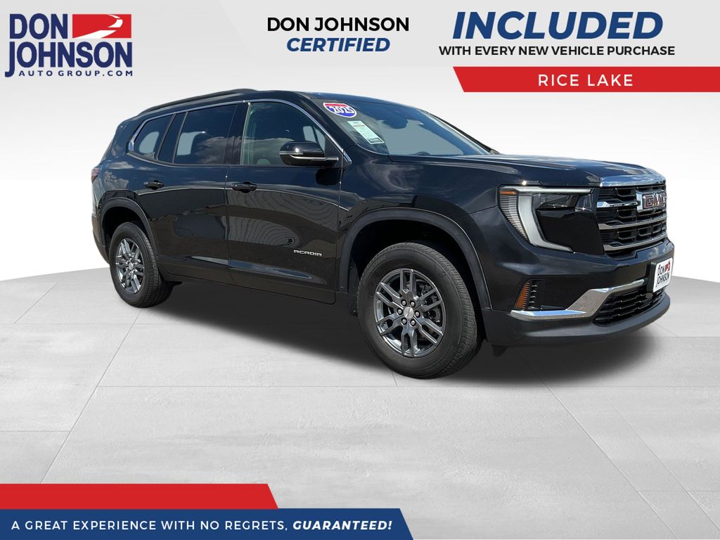 Black (Ebony Twilight Metallic) 2025 GMC Acadia Elevation AWD SUV / Crossover Four-Wheel Drive 8-Speed Automatic