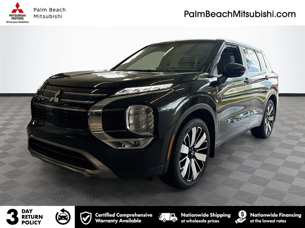 Black Diamond 2025 Mitsubishi Outlander SUV / Crossover Front-Wheel Drive Continuously Variable Transmission