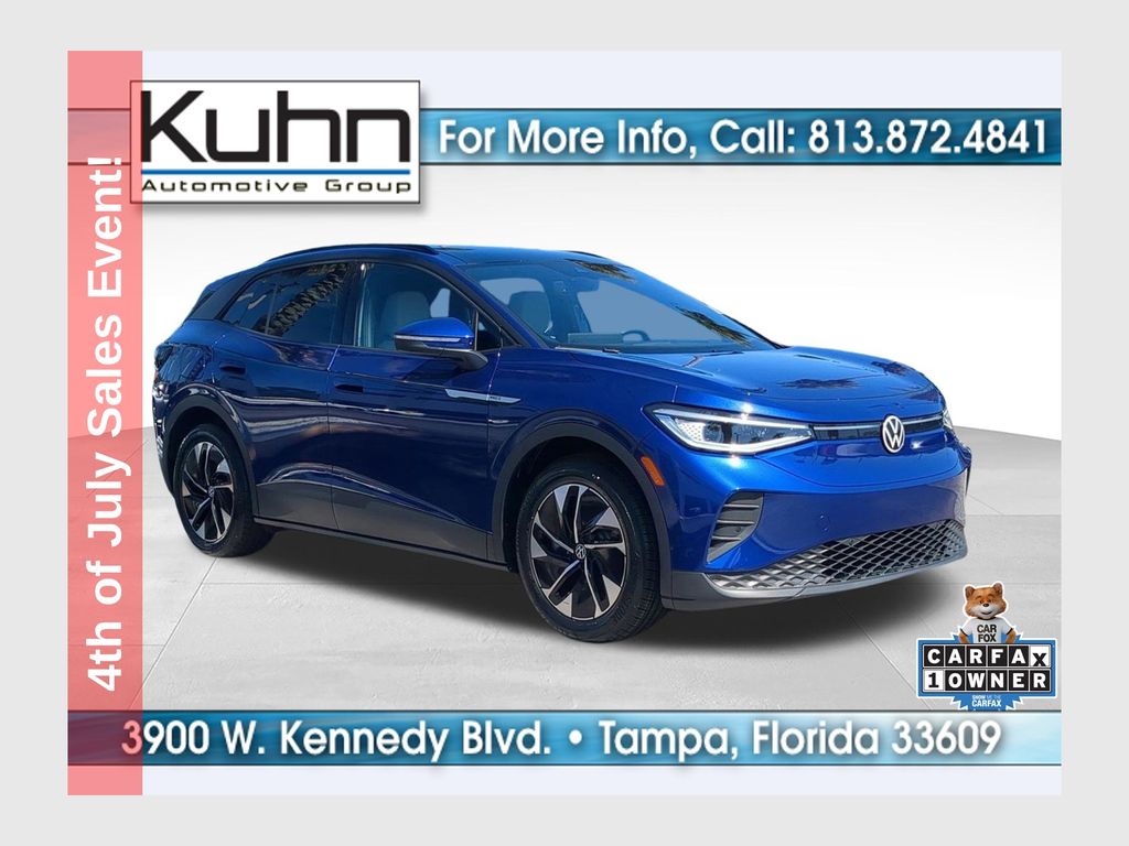 Dusk Blue Metallic 2022 Volkswagen ID.4 SUV / Crossover Rear-Wheel Drive Automatic