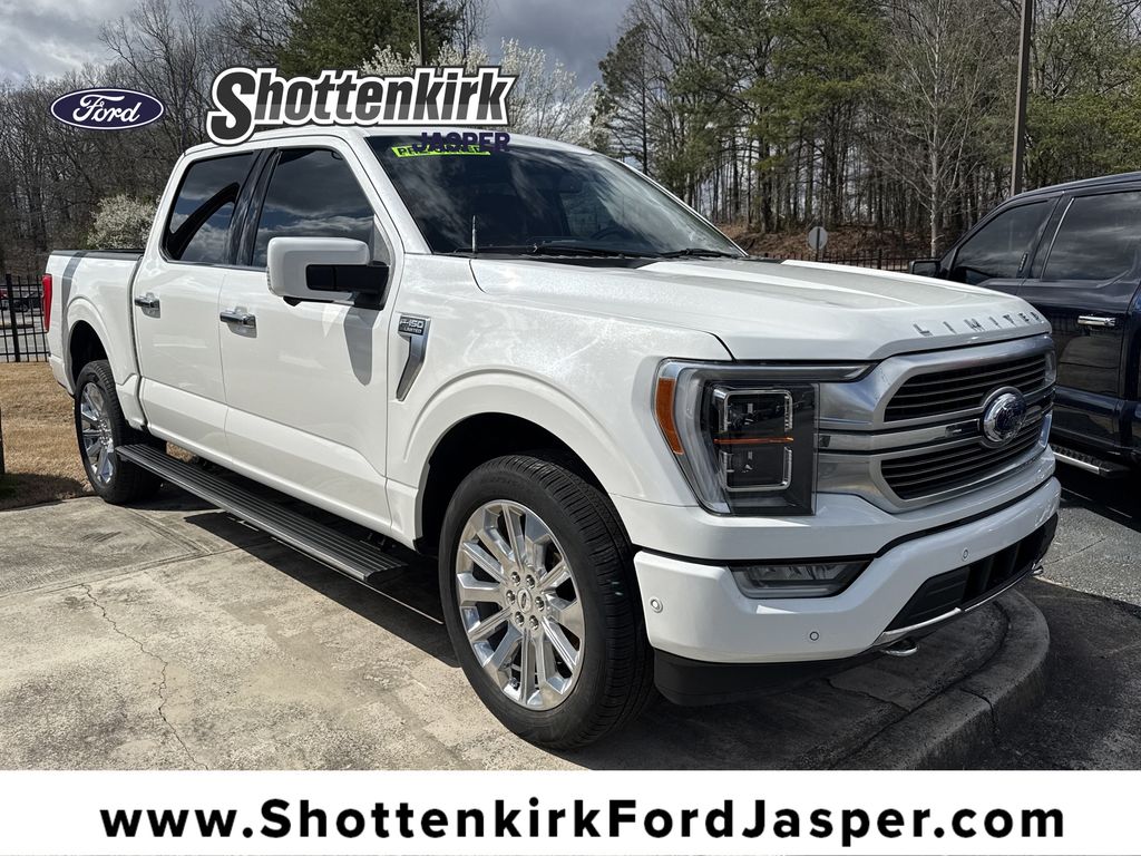 Star White Metallic Tri-Coat 2022 Ford F-150 Pickup Truck Four-Wheel Drive Automatic