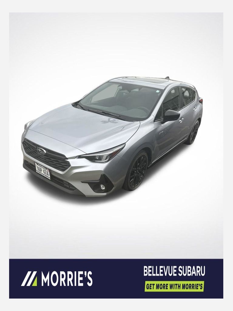Ice Silver Metallic 2024 Subaru Impreza Wagon All-Wheel Drive Continuously Variable Transmission