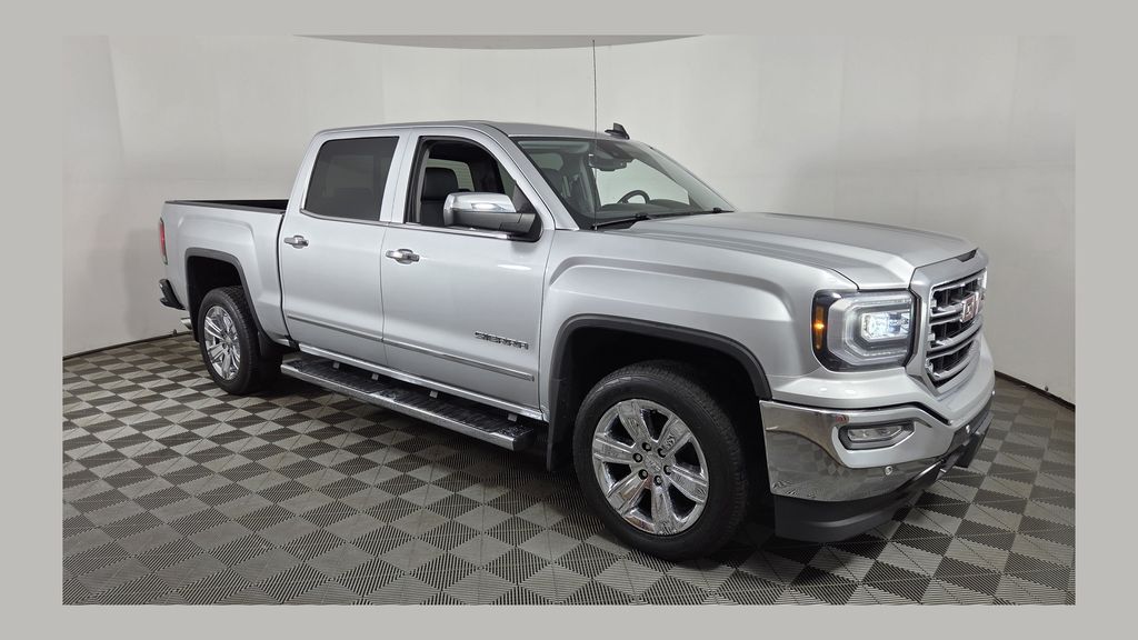 Quicksilver Metallic 2017 GMC Sierra 1500 Pickup Truck Four-Wheel Drive 8-Speed Automatic Overdrive