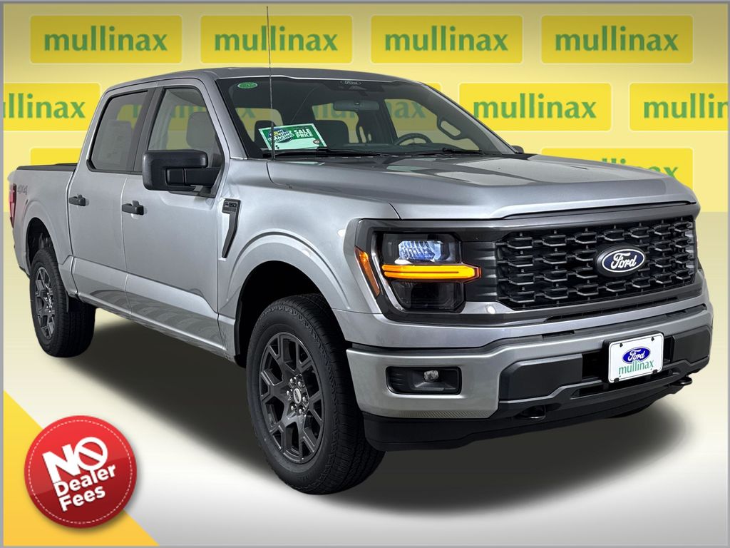 Iconic Silver Metallic 2026 Ford F-150 Pickup Truck Four-Wheel Drive Automatic