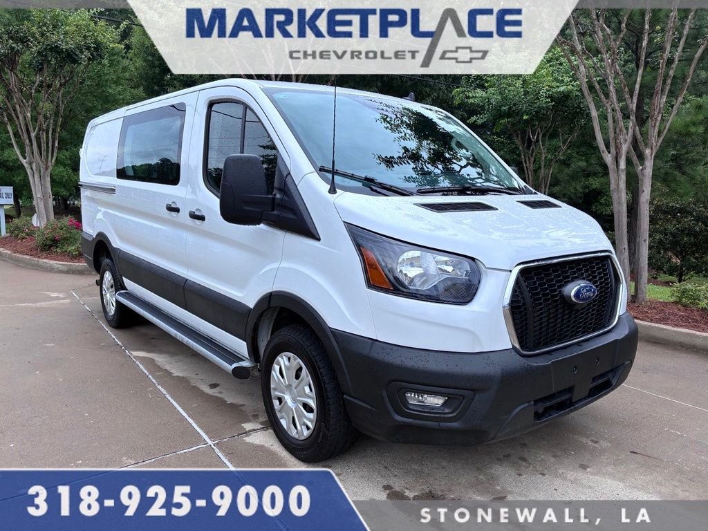 Oxford White 2025 Ford Transit Cargo Van Rear-Wheel Drive