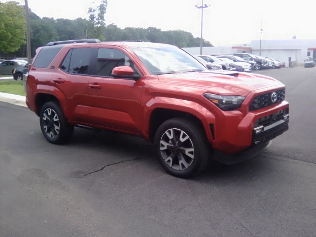 Red 2025 Toyota 4Runner SUV / Crossover Four-Wheel Drive 8-Speed Automatic