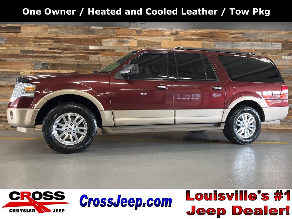 Vermillion Red (Fleet) 2012 Ford Expedition EL XLT 4WD SUV / Crossover Four-Wheel Drive 6-Speed Automatic