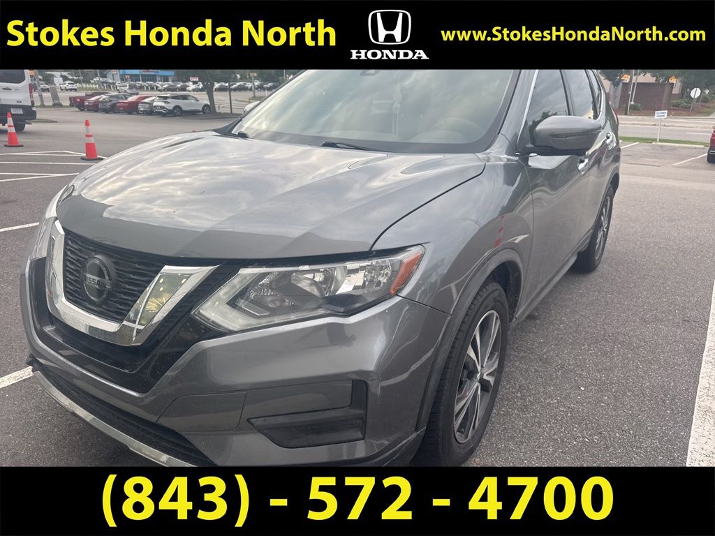 2019 Nissan Rogue SV Gray at Stokes Honda North