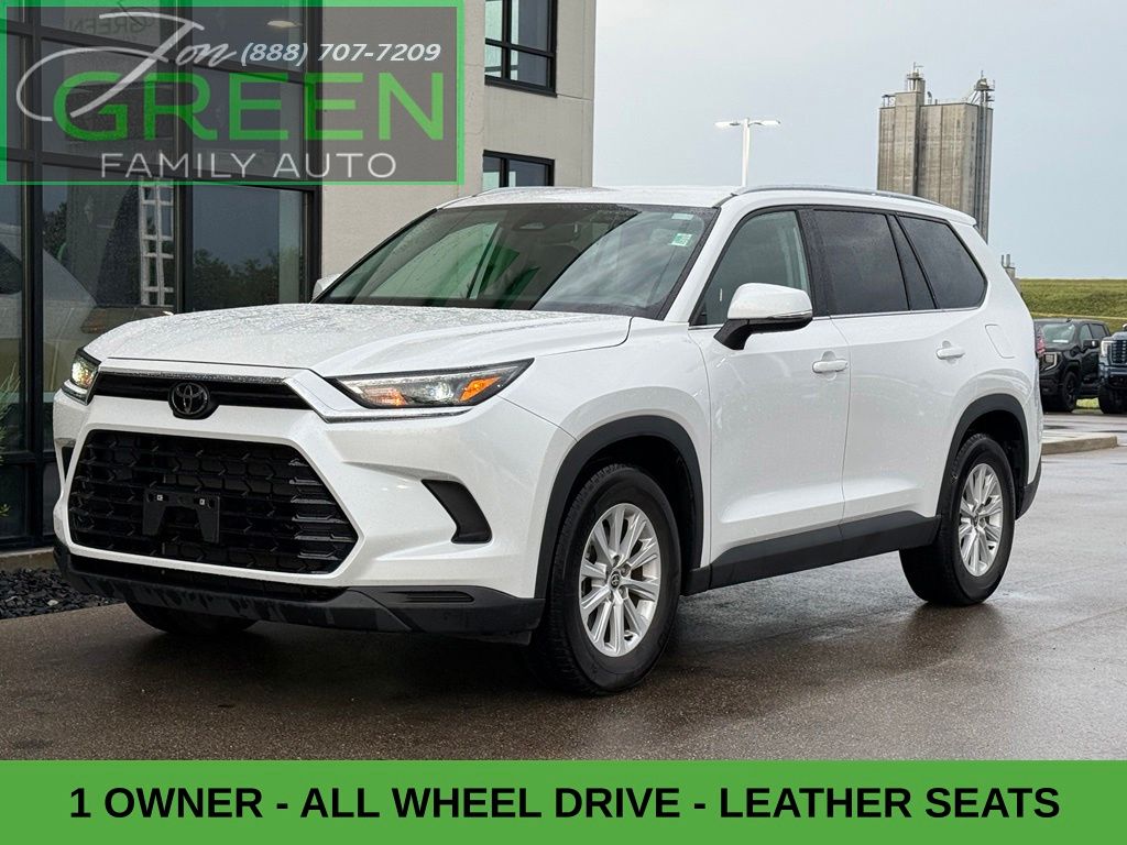 Pearl 2025 Toyota Grand Highlander SUV / Crossover All-Wheel Drive 8-Speed Automatic