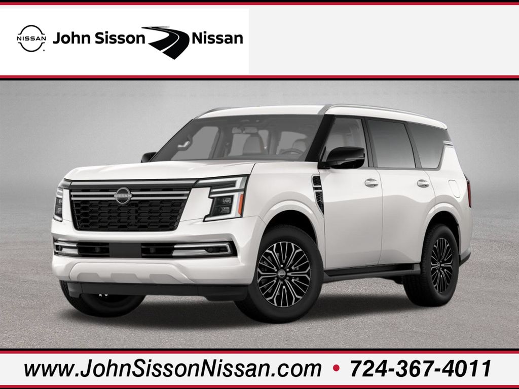 Aspen White Tricoat 2026 Nissan Armada SUV / Crossover Four-Wheel Drive 9-Speed Automatic