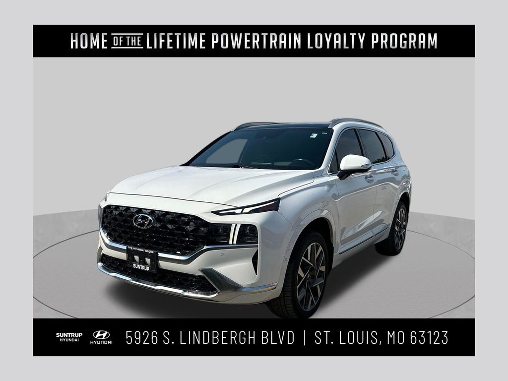 Serenity White Pearl 2023 Hyundai Santa Fe SUV / Crossover All-Wheel Drive Automatic