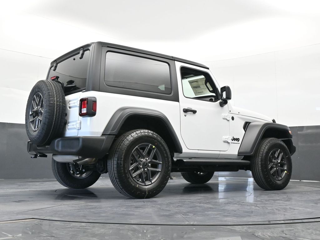 New 2026 Bright White Clearcoat Jeep Sport image 48