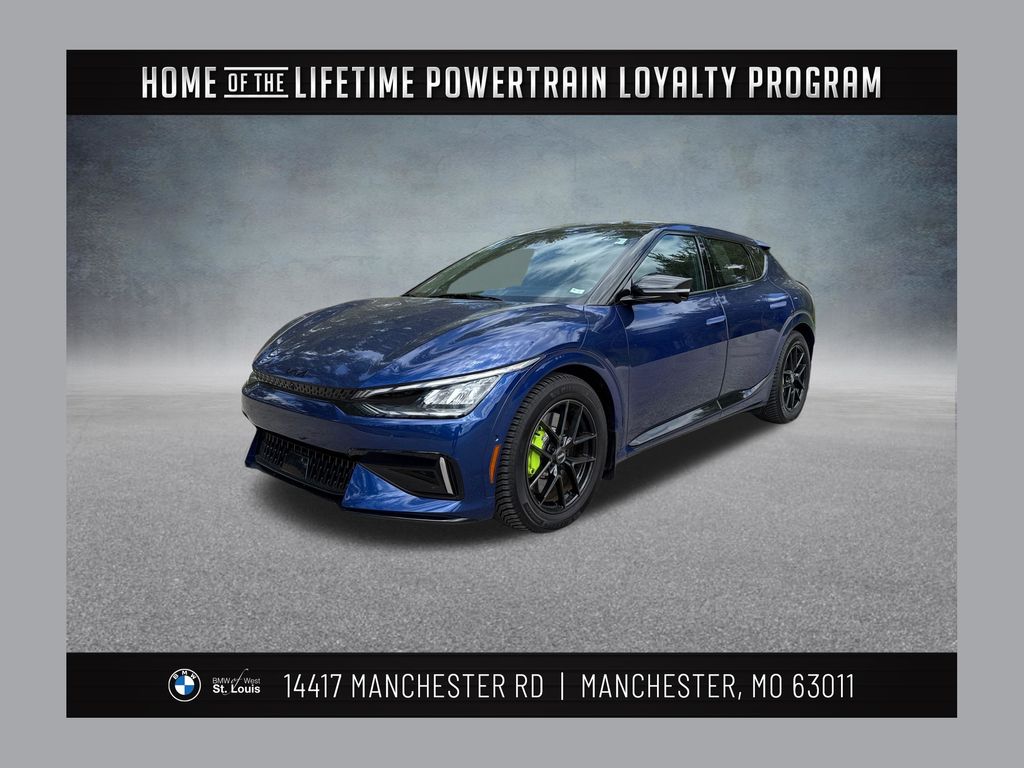 Yacht Blue 2023 Kia EV6 GT AWD SUV / Crossover All-Wheel Drive 1-Speed Automatic