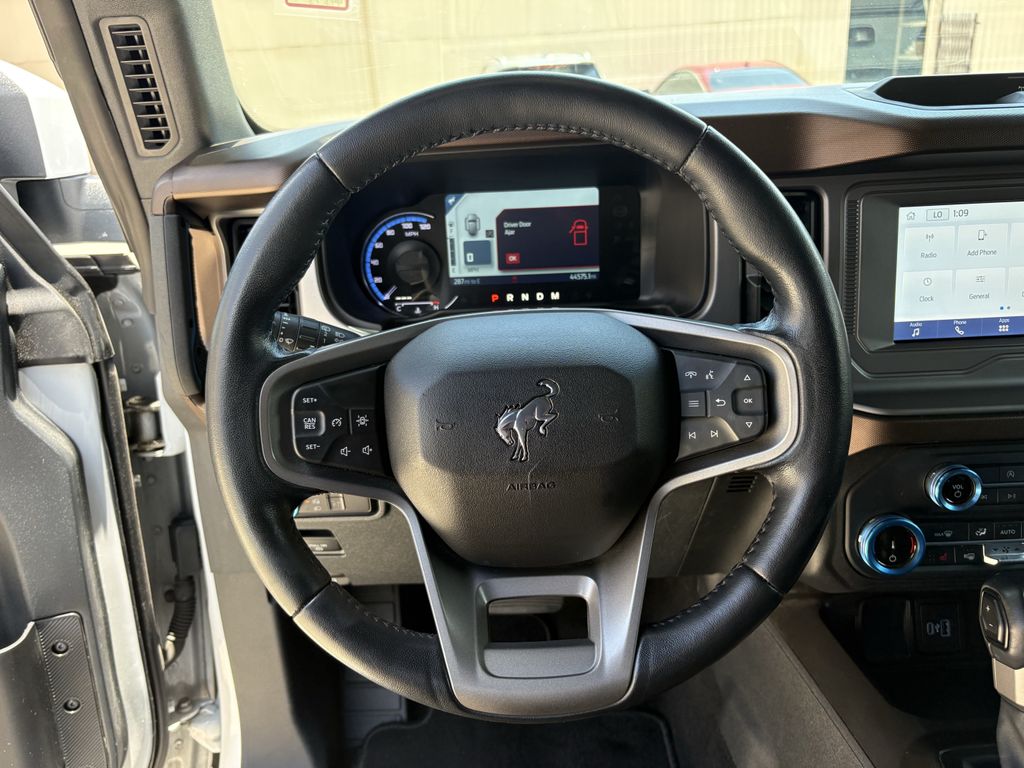 2022 Ford Bronco Outer Banks White at DeMontrond Ford