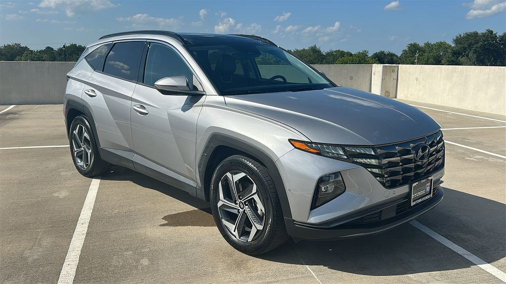2022 Hyundai Tucson Limited Silver at Bayway Chrysler Dodge Jeep Ram