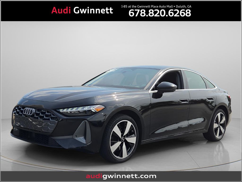 Black Metallic 2025 Audi A5 quattro Premium Plus Sedan Sedan All-Wheel Drive 7-Speed Automatic