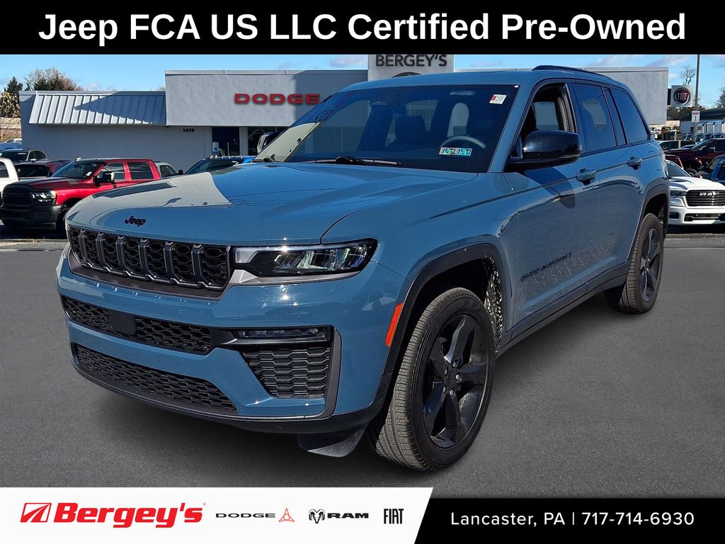 Gray (Steel Blue) 2026 Jeep Grand Cherokee Limited 4WD SUV / Crossover Four-Wheel Drive 8-Speed Automatic